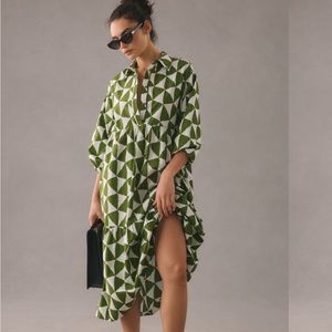 Bettina tiered shirt dressd